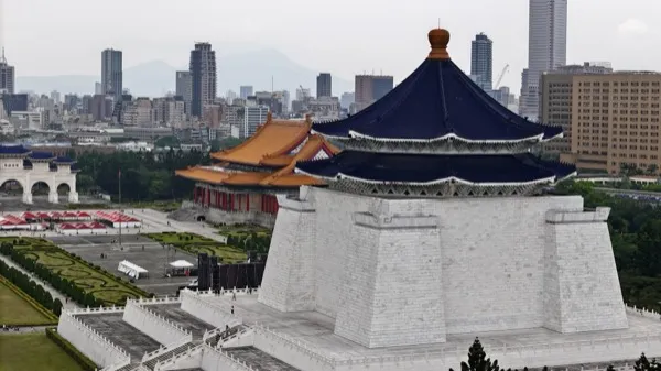 台北中正紀念堂空拍